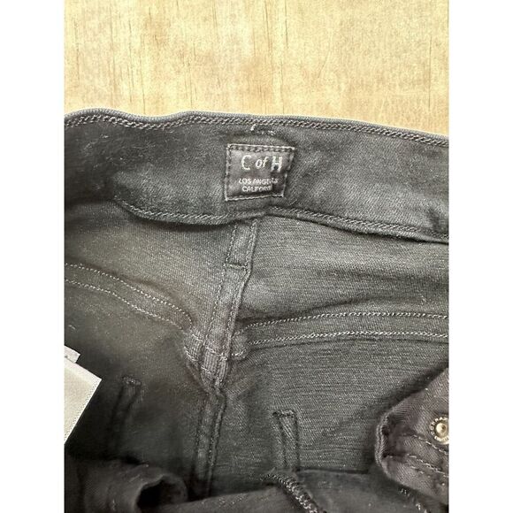 CITIZEN OF HUMANITY Jeans Womens 27 Rocket High Rise Skinny Denim Black USA - Picture 2 of 5